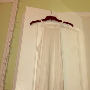 white halter tank